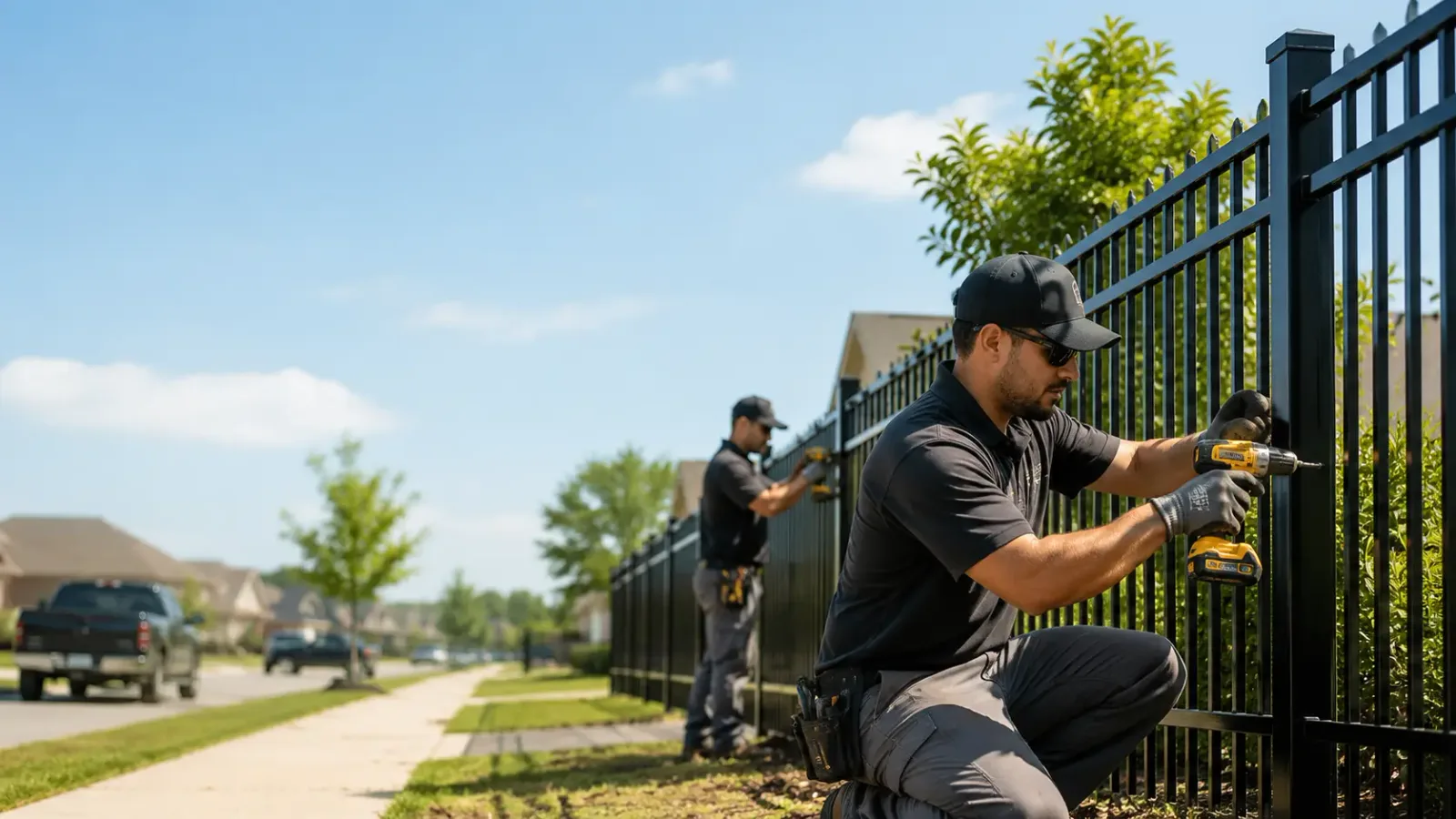 Metal Fence Installation in Nuremberg, PA